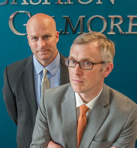 John Cashion and Chester Gilmore from Anchorage Law Firm Cashion Gilmore